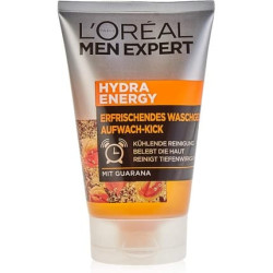 L'Oréal Men Expert Facial Cleansing Gel with Wake-Up Kick Hydra Energy 100ml