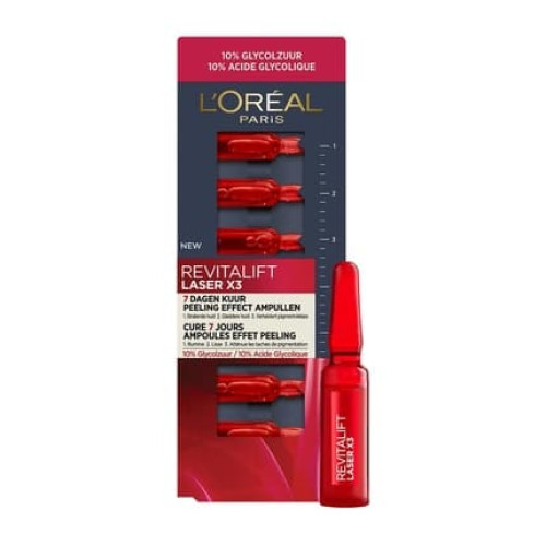 L'Oreal Paris Revitalift Laser X3 Peeling Effect Ampoules Antiaging Skincare
