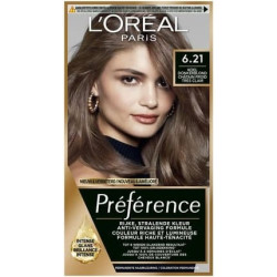 L'Oreal Paris Preference 6.21 Zurich Very Light Cool Brown L'Oreal Paris Preference 6.21 Zurich Very Light Cool Brown