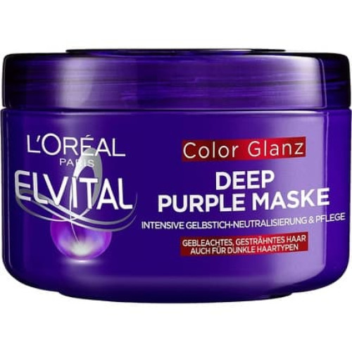 L'Oréal Paris Elvital Hair Mask for Blonde Highlighted Grey Hair 250ml