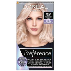 L'Oreal Preference Hair Color 9.12 Siberia L'Oreal Preference Hair Color 9.12 Siberia