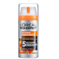 L'Oral Men Expert Hydra Energetic Pump Face Cream 100 Ml