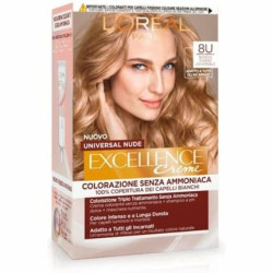 L'Oreal Paris Excellence Universal Nude Hair Dye N. 8U Universal Light Blond L'Oreal Paris Excellence Universal Nude Hair Dye N. 8U Universal Light Blond