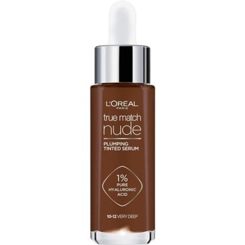 L'Oreal Paris True Match Nude Plumping Tinted Serum with 1% Hyaluronic Acid