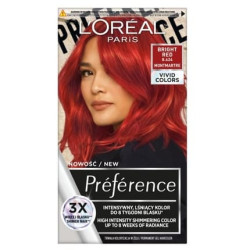 L'Oreal Preference Vivid Colors Hair Dye 8.624 Bright Red L'Oreal Preference Vivid Colors Hair Dye 8.624 Bright Red
