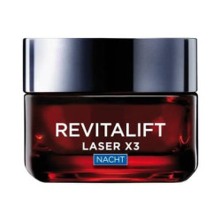 L'Oreal Paris Revitalift Laser X3 Anti-Wrinkle Night Cream With Triple Action L'Oreal Paris Revitalift Laser X3 Anti-Wrinkle Night Cream With Triple Action