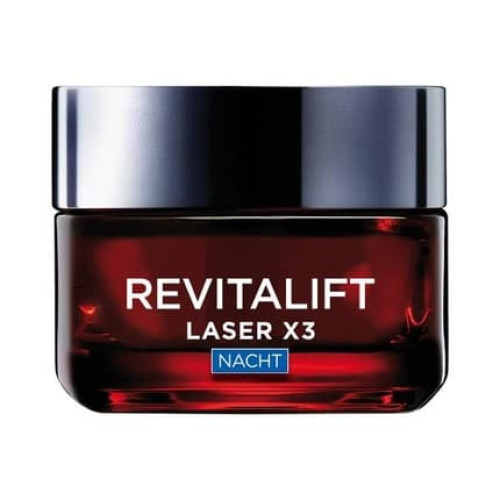 L'Oreal Paris Revitalift Laser X3 Anti-Wrinkle Night Cream With Triple Action