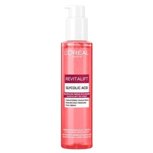 L'Oreal Revitalift Exfoliating Cleansing Gel With Glycolic Acid 150ml