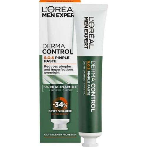 L'Oreal Paris Men Expert Derma Control S.O.S. Pimple Paste - Acne Treatment L'Oreal Paris Men Expert Derma Control S.O.S. Pimple Paste - Acne Treatment