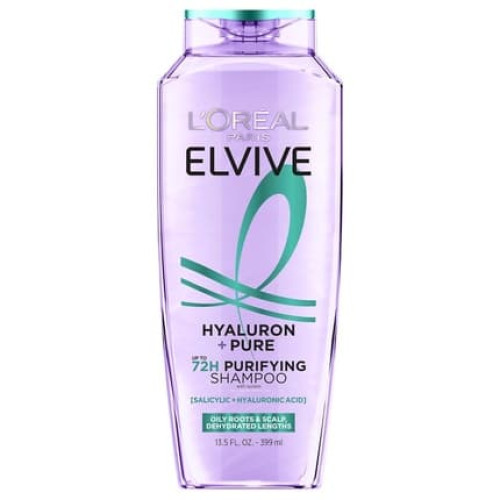 L'Oreal Paris Elvive Hyaluronic Pure Shampoo for Oily Skin and Roots