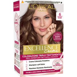 L'Oreal Excellence 6 Dark Blonde C6x20 L'Oreal Excellence 6 Dark Blonde C6x20