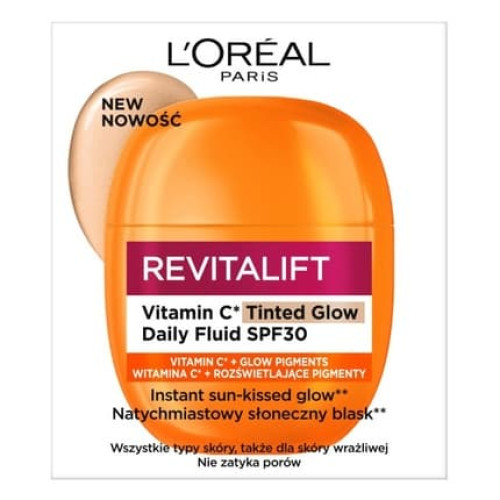 L'Oreal Revitalift Vitamin C Fluid Tinted Spf30