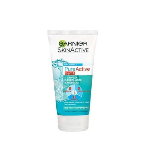 Garnier Pure Active 3 In 1 Mask 150ml Cleansing Gel