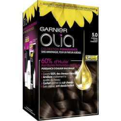 Garnier Olia Ammonia-free Oil-based Chestnut Hair Dye Châtain Clair Fondant 1 Count Garnier Olia Ammonia-free Oil-based Chestnut Hair Dye Châtain Clair Fondant 1 Count