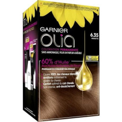 Garnier Permanent Hair Color Ammonia Free with Natural Flower Oils Garnier Permanent Hair Color Ammonia Free with Natural Flower Oils