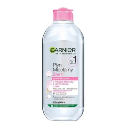 Garnier Skin Naturals Micellar Water 3 In 1 For Sensitive Skin 400ml