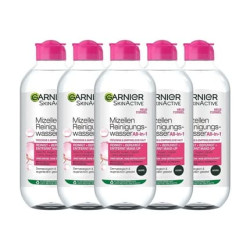 Garnier Micellar Cleansing Water All-in-1 Cleansing Face Wash for Dry & Sensitive Skin SkinActive 400ml