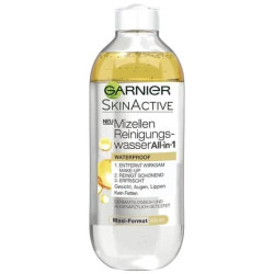 Garnier Micellar Cleansing Water All-In-One Waterproof Facial Cleanser for Sensitive Skin 400ml