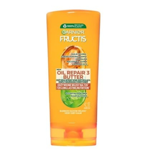 Garnier Fructis Oil Repair 3 Butter Conditioner For Dry And Damaged Hair 200ml Garnier Fructis Oil Repair 3 Butter Conditioner For Dry And Damaged Hair 200ml