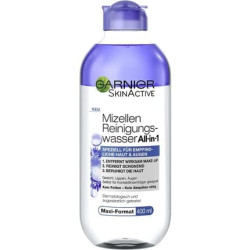 Garnier Perfume-Free All-in-1 Micellar Cleansing Water with Glycerine for Sensitive Skin and Eyes 400ml