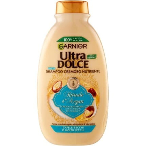 Garnier Ultra Dolce Argan Ritual Cream Shampoo for Very Dry Hair 300ml