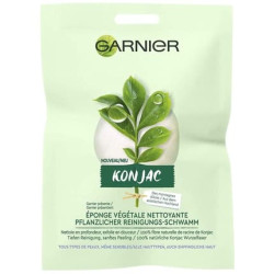 Garnier Face Scrub Konjac Sponge for Removing Pimples and Cleansing Garnier Face Scrub Konjac Sponge for Removing Pimples and Cleansing