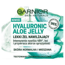 Garnier Hyaluronic Aloe Jelly Lightweight Moisturizing Gel For Normal And Combination Skin 50ml Garnier Hyaluronic Aloe Jelly Lightweight Moisturizing Gel For Normal And Combination Skin 50ml