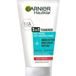 Garnier Hautklar 3 in 1 Facial Cleansing for Impure Skin with Salicylic Acid and Clay 150ml Garnier Hautklar 3 in 1 Facial Cleansing for Impure Skin with Salicylic Acid and Clay 150ml