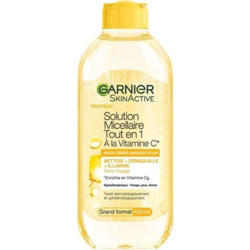 Garnier All-in-1 Micellar Water Enriched with Vitamin C for Dull Skin 400ml