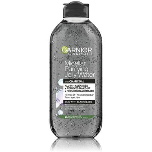 Garnier Pure Active Micellar Water With Active Carbon Purifying Jelly Water