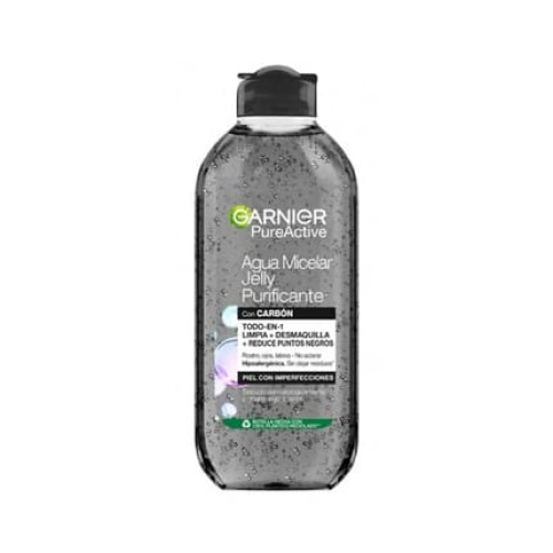 Garnier Pure Active Micellar Cleansing Jelly 400ml Garnier Micellar Water Charcoal 400ml