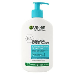Garnier Pure Active Facial Cleansing Removes Impurities Oil and Makeup Garnier Pure Active Facial Cleansing Removes Impurities Oil and Makeup