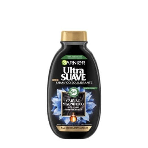 Garnier Ultra Soft Magnetic Charcoal Shampoo 250ml