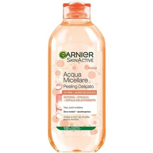 Garnier All-in-1 Micellar Water with Exfoliating Effect PHA and Glycolic Acid 400ml Garnier All-in-1 Micellar Water with Exfoliating Effect PHA and Glycolic Acid 400ml