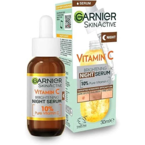 Garnier Targeted Anti Dark Spot Night Serum For Face With 10 Pure Vitamin C