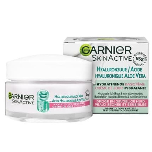 Garnier Skin Active Day Cream Hyaluronic Acid Aloe Vera