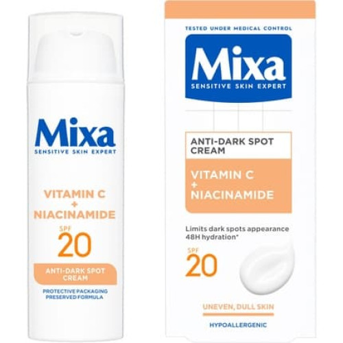 Mixa Antidark Spot Cream Spf 20 50 Ml