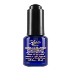 Kiehls Midnight Recovery Concentrate Night Regenerating Oil Serum For Fresh Skin Look