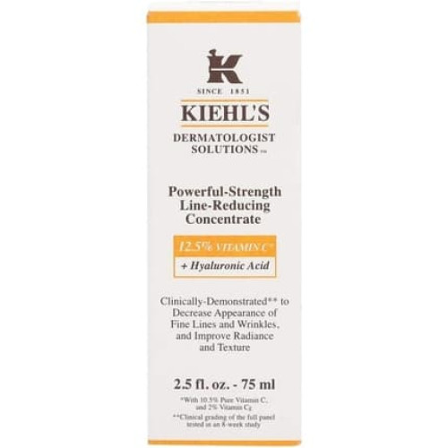 Kiehl's Powerful Strength Line Reducing Concentrate Vitamin C and Hyaluronic Acid 75ml