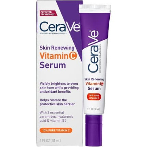 Cerave 10 Pure Vitamin C Serum With Hyaluronic Acid For Skin