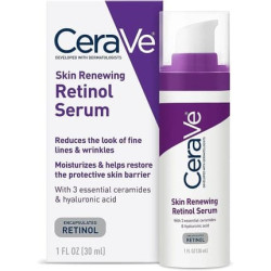 Cerave Antiaging Retinol Serum Cream For Smoothing Fine Lines And Skin