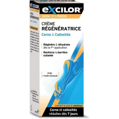 Excilor Anti-Collisites Regenerating Cream Foot Care 50ml