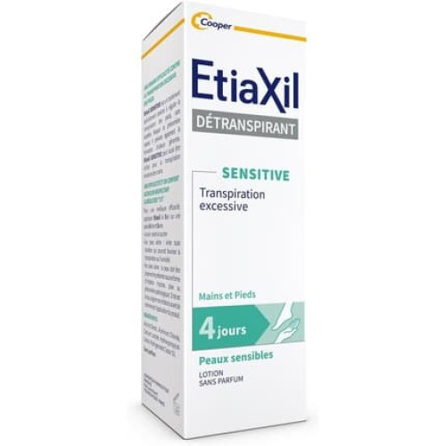 Etiaxil Excessive Sweating Treatment For Feet Sensitive Skin 100ml