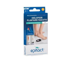 Epitact Heel Spur Insoles Physio Chocolate Size 36/40