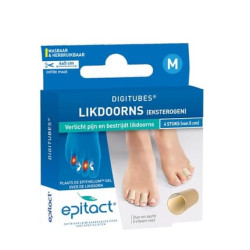 Epitact Digitube Toe Protector For Corns And Calluses Size M 5 Cm
