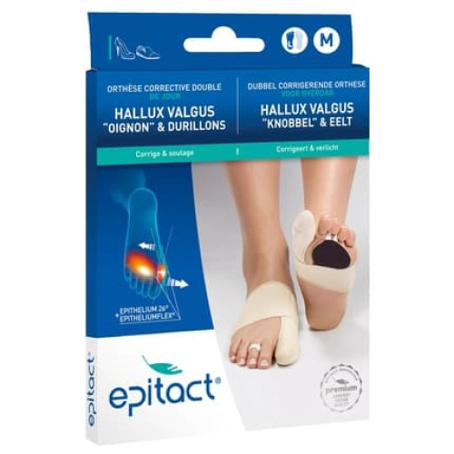 Epitact Hallux Valgus Knobbel+ Eelt Left - Medium