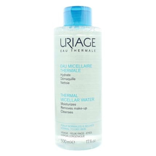 Uriage Thermal Micellar Water For Normal To Dry Skin 500ml