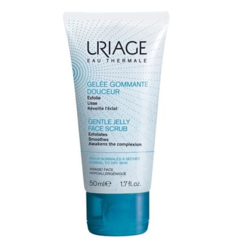 Uriage Gentle Jelly Face Scrub Exfoliating Cream For Face 50ml