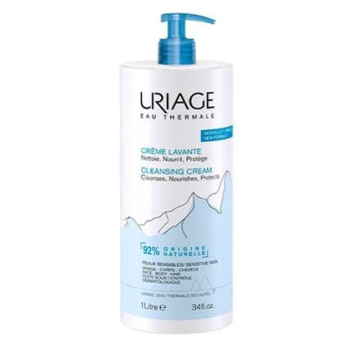 Uriage Cleansing Cream 1000ml Gentle Face Cleanser