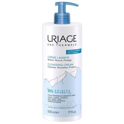 Uriage Eau Thermale Cleansing Cream Creamy Cleansing Gel 500ml